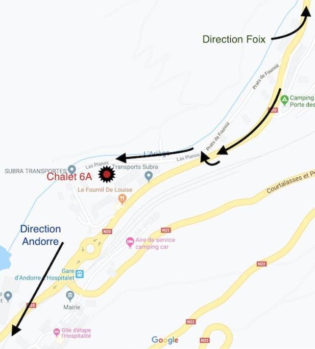 Chalet 6B Dans Les Pyrenees Proche D'Andorre LʼHospitalet-près-lʼAndorre Esterno foto