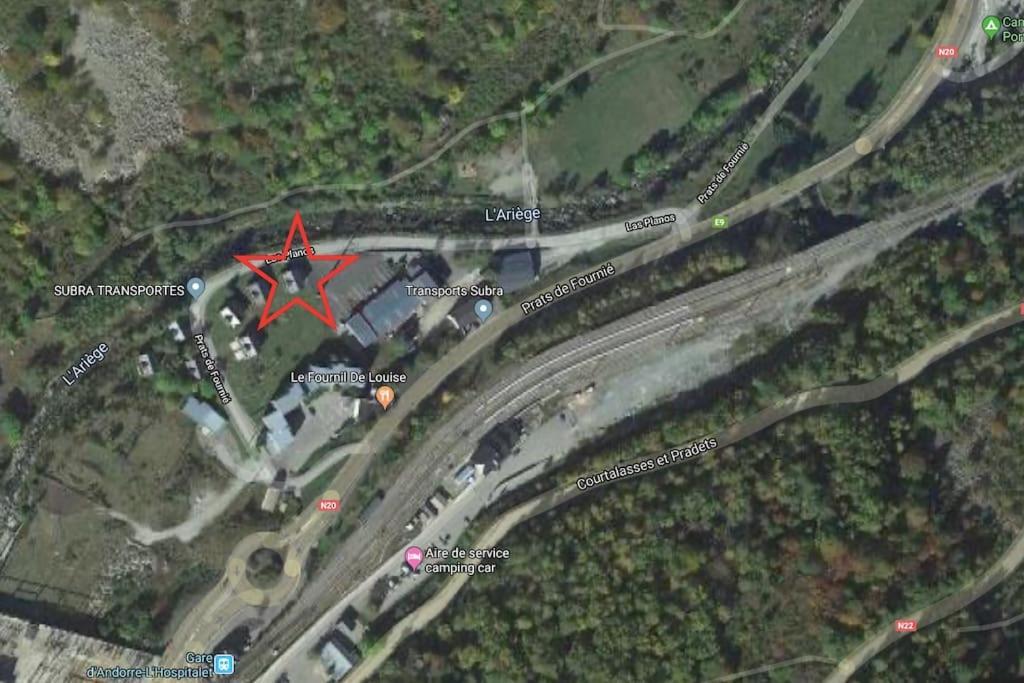 Chalet 6B Dans Les Pyrenees Proche D'Andorre LʼHospitalet-près-lʼAndorre Esterno foto